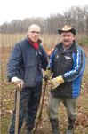 Foto: Leonhard Bönisch (li.) und Hermann Mehner